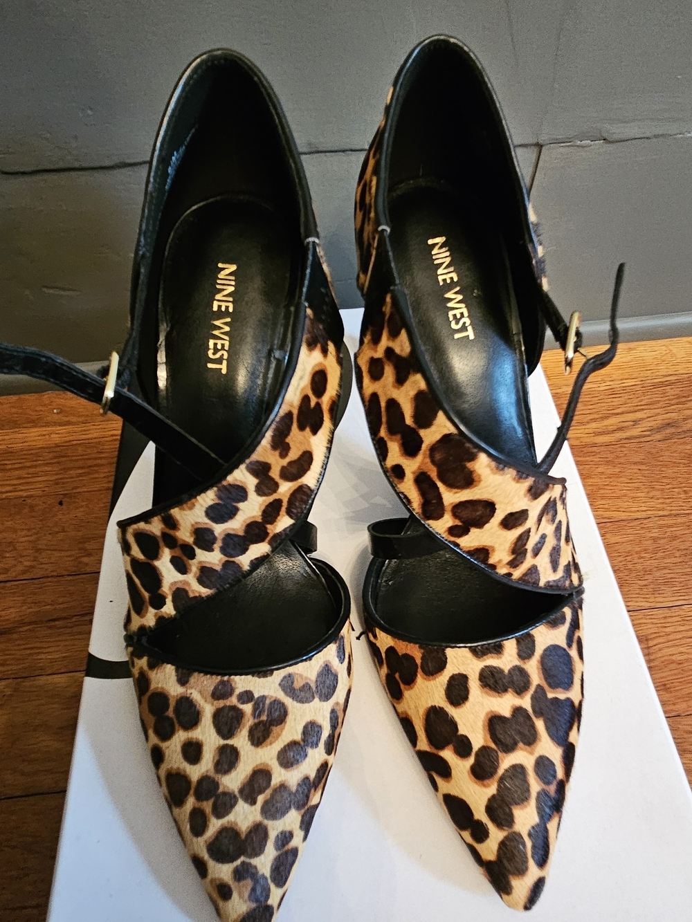 Nine West Leopard Print Pointed-Toe Women's Heels